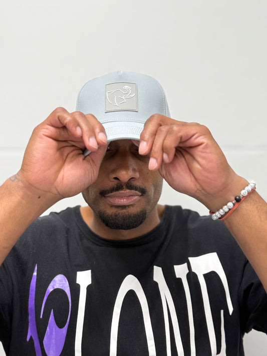 SE Legacy Mode Hat — Grey & White | So Elephant