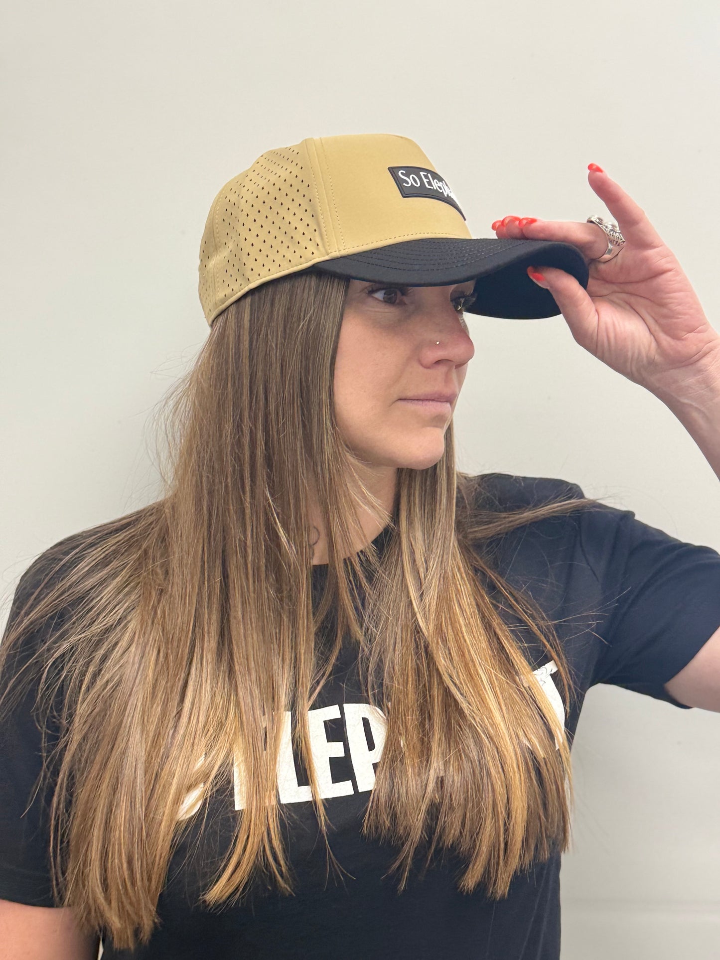 Legacy Mode Snapback Tan & Black SE Front