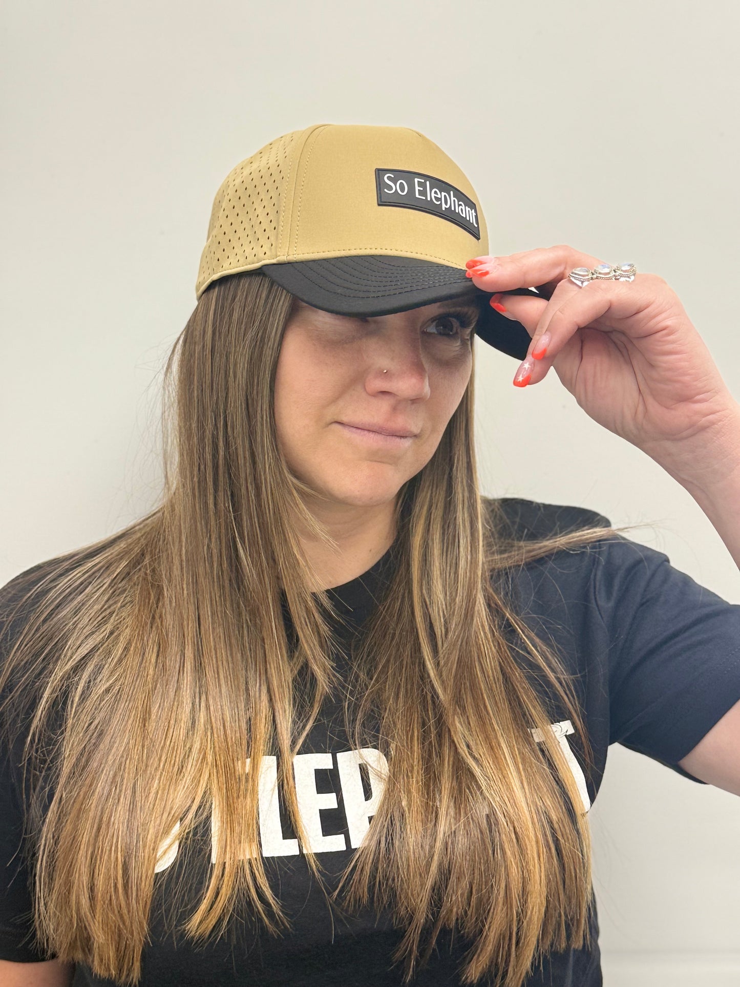 Legacy Mode Snapback Tan & Black SE Front