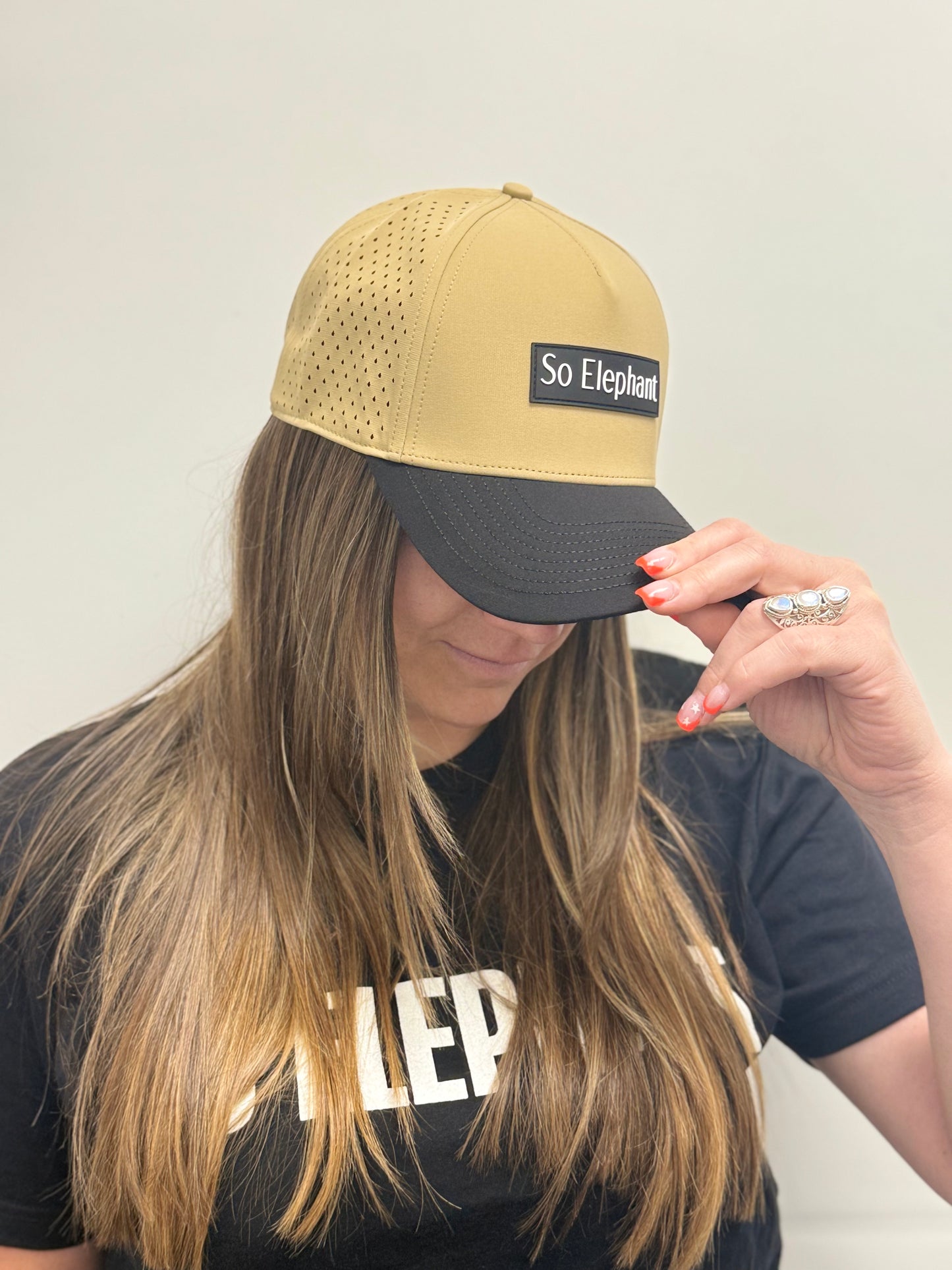 Legacy Mode Snapback Tan & Black SE Front