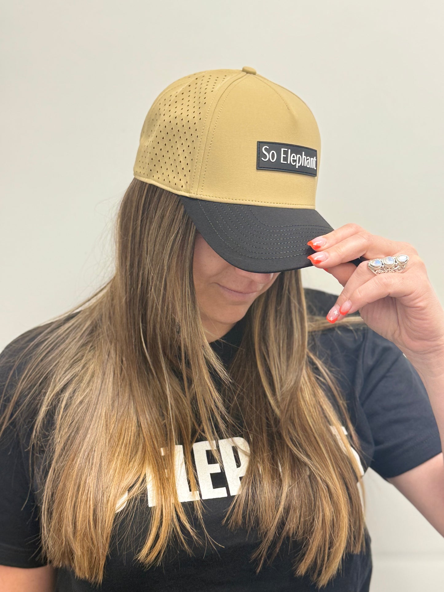 Legacy Mode Snapback Tan & Black SE Front