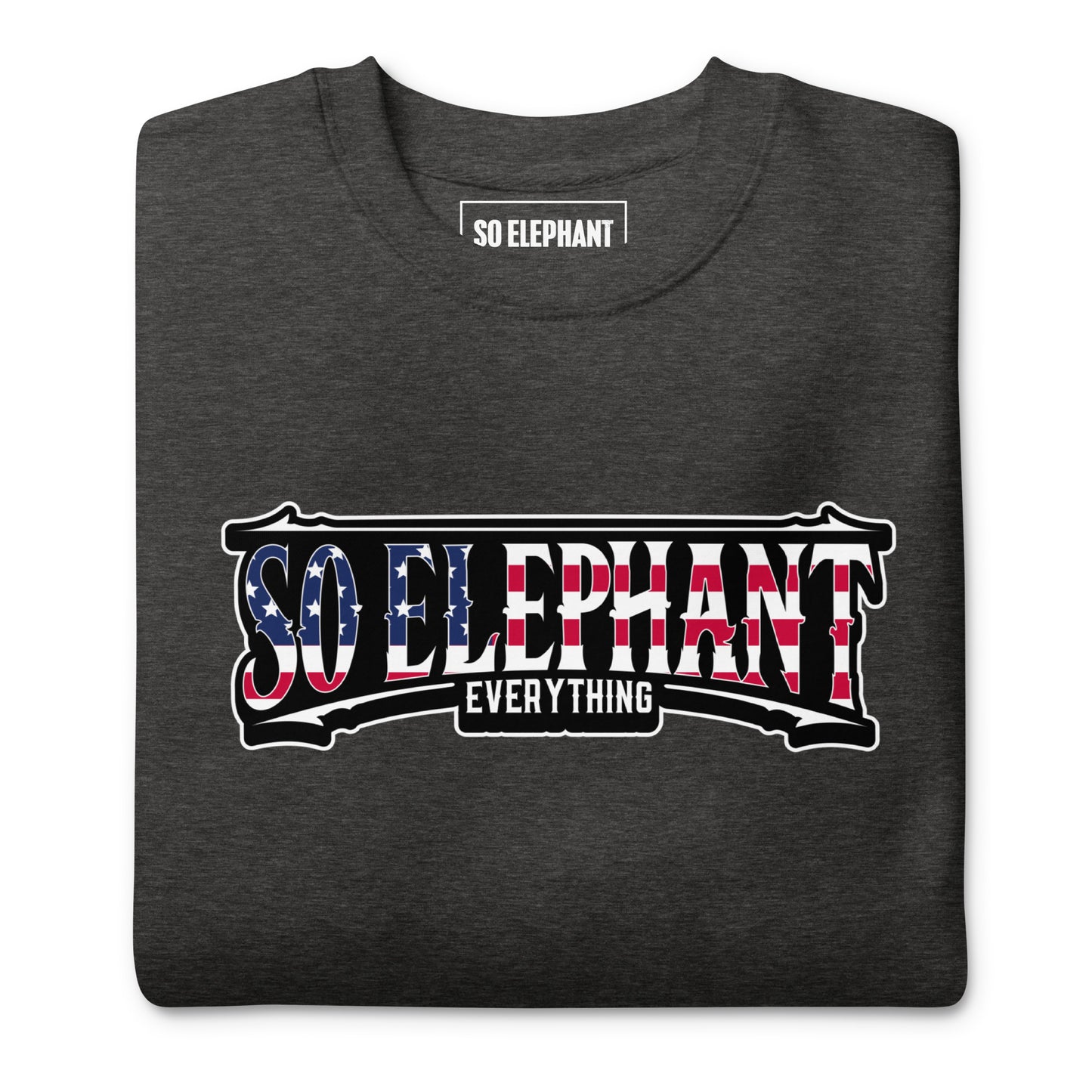 SO ELEPHANT MEN'S "OLD GLORY" Premium Sweatshirt