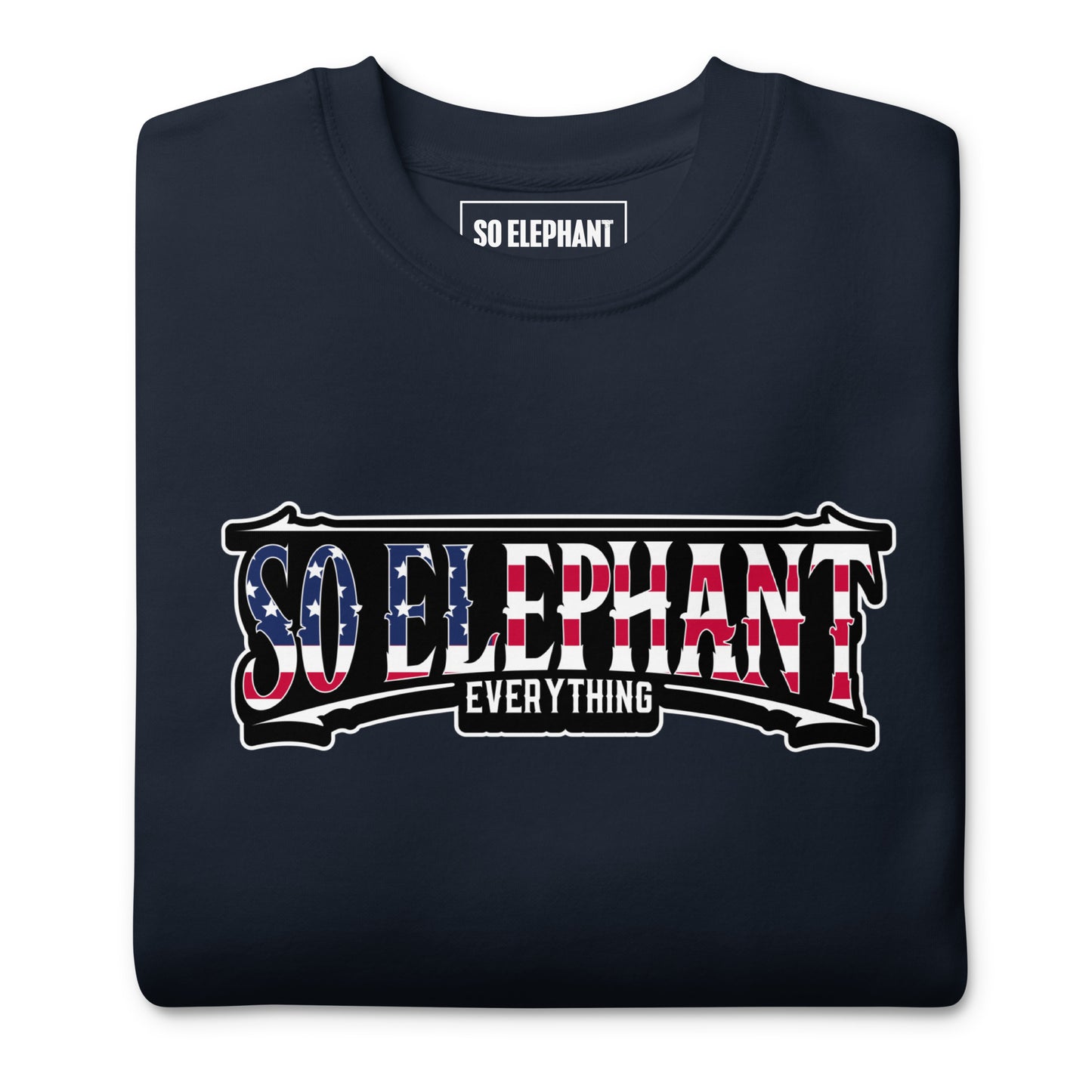 SO ELEPHANT MEN'S "OLD GLORY" Premium Sweatshirt