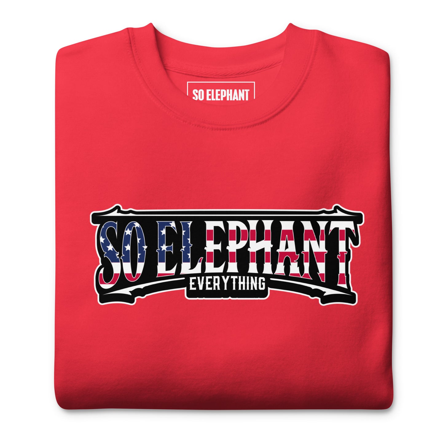 SO ELEPHANT MEN'S "OLD GLORY" Premium Sweatshirt