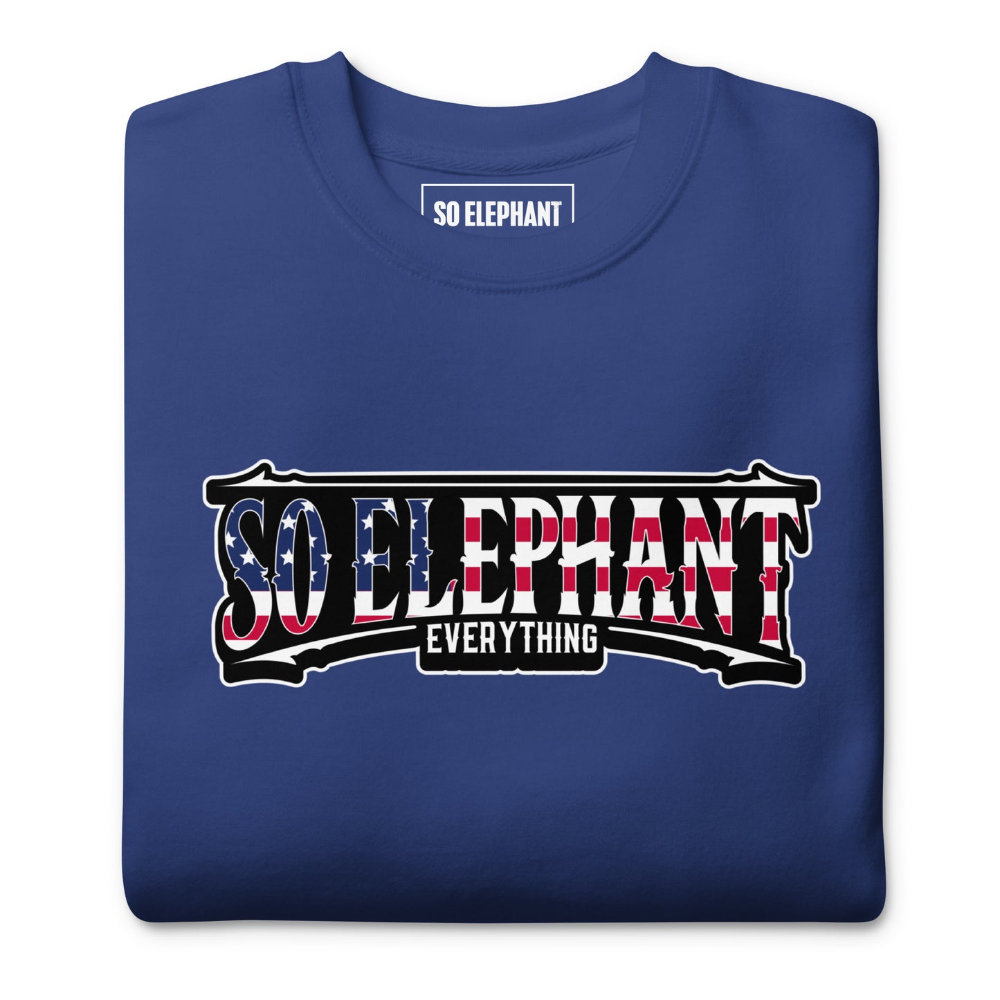 SO ELEPHANT MEN'S "OLD GLORY" Premium Sweatshirt