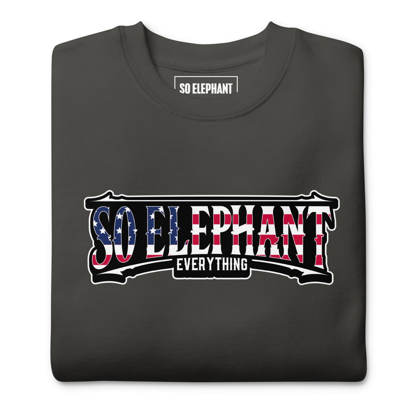 SO ELEPHANT MEN'S "OLD GLORY" Premium Sweatshirt