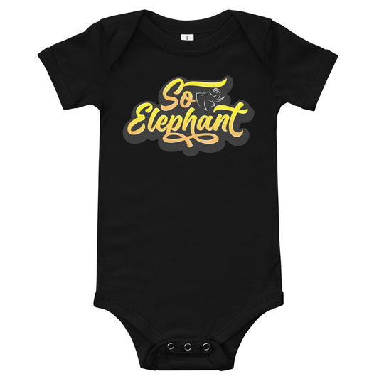So Elephant Baby Onesie — Legacy Starts Here (Pink)