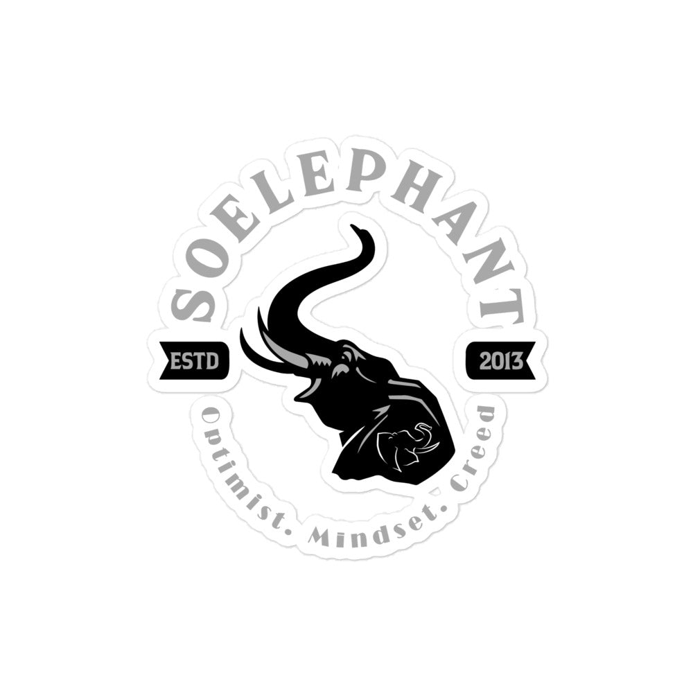 Bubble-free stickers
