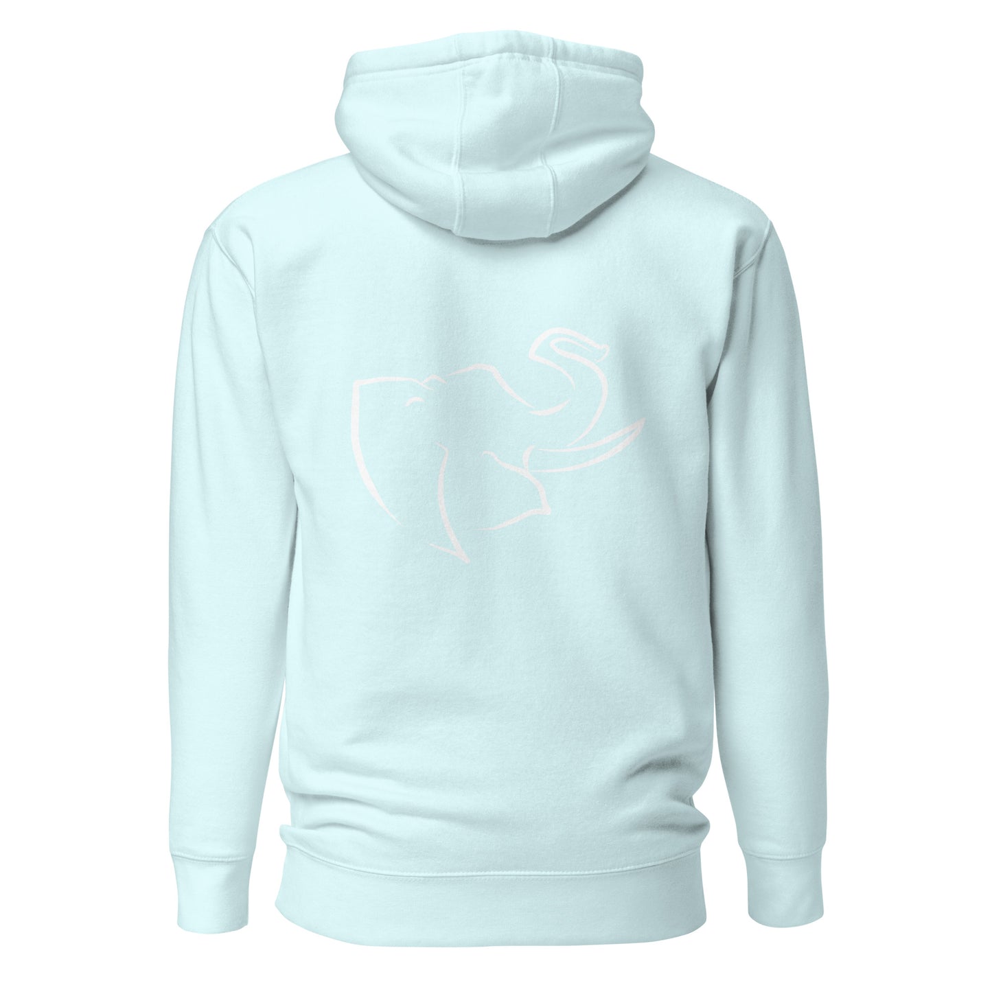 Women's Hoodie (embroidered/Big LOGO on back)