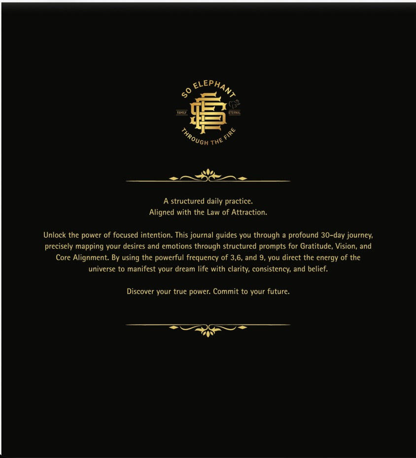 The Three Six Nine Manifestation Journal