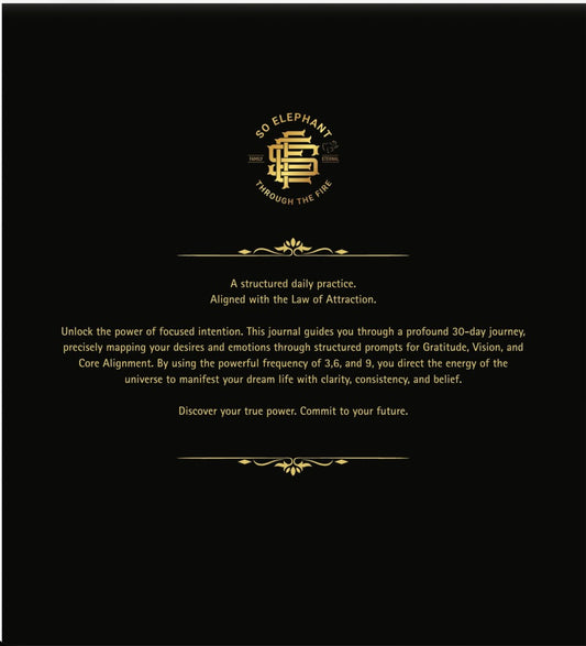 The Three Six Nine Manifestation Journal