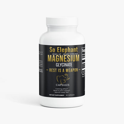 Magnesium Glycinate | Performance Series — So Elephant