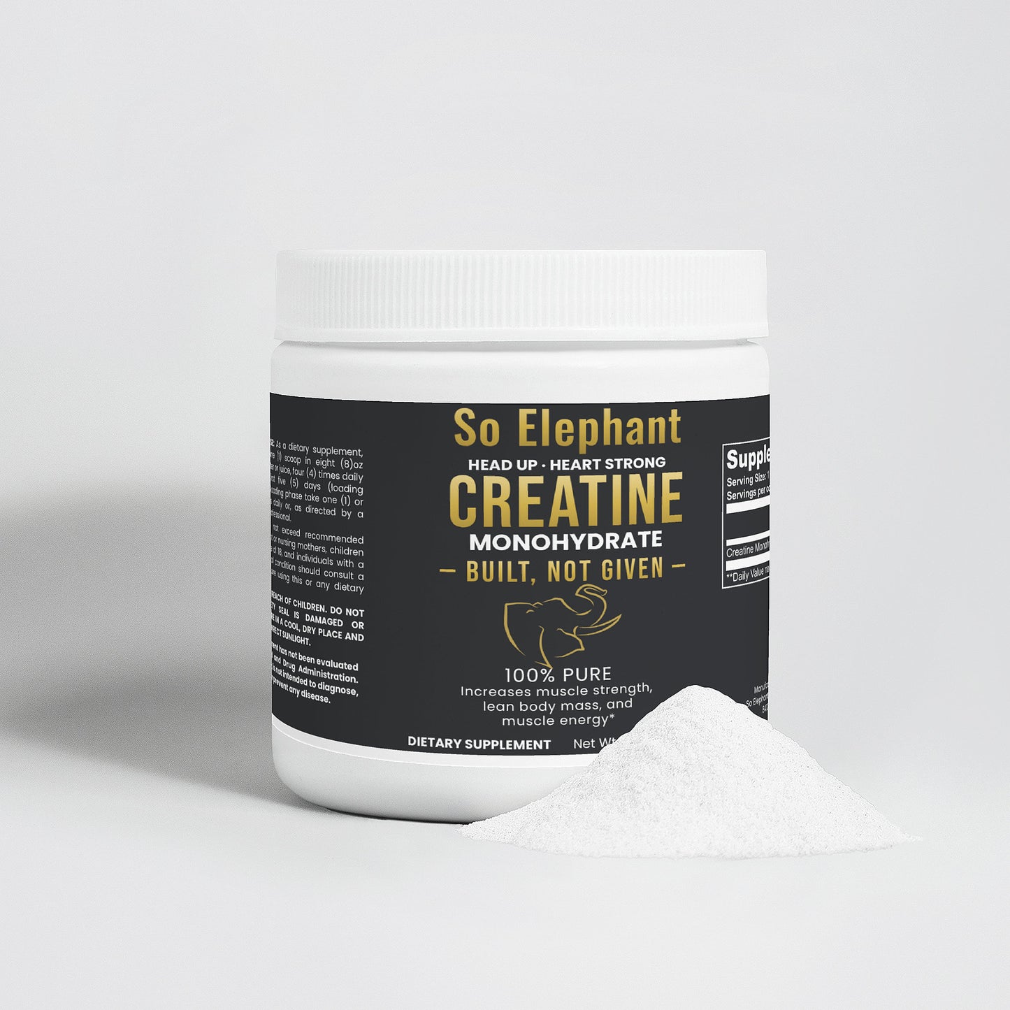 Creatine Monohydrate | Performance Series — So Elephant