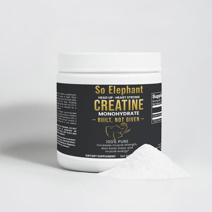 Creatine Monohydrate | Performance Series — So Elephant