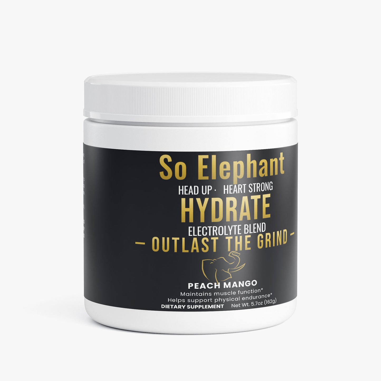 Hydrate Electrolytes — Peach Mango | Performance Series — So Elephant