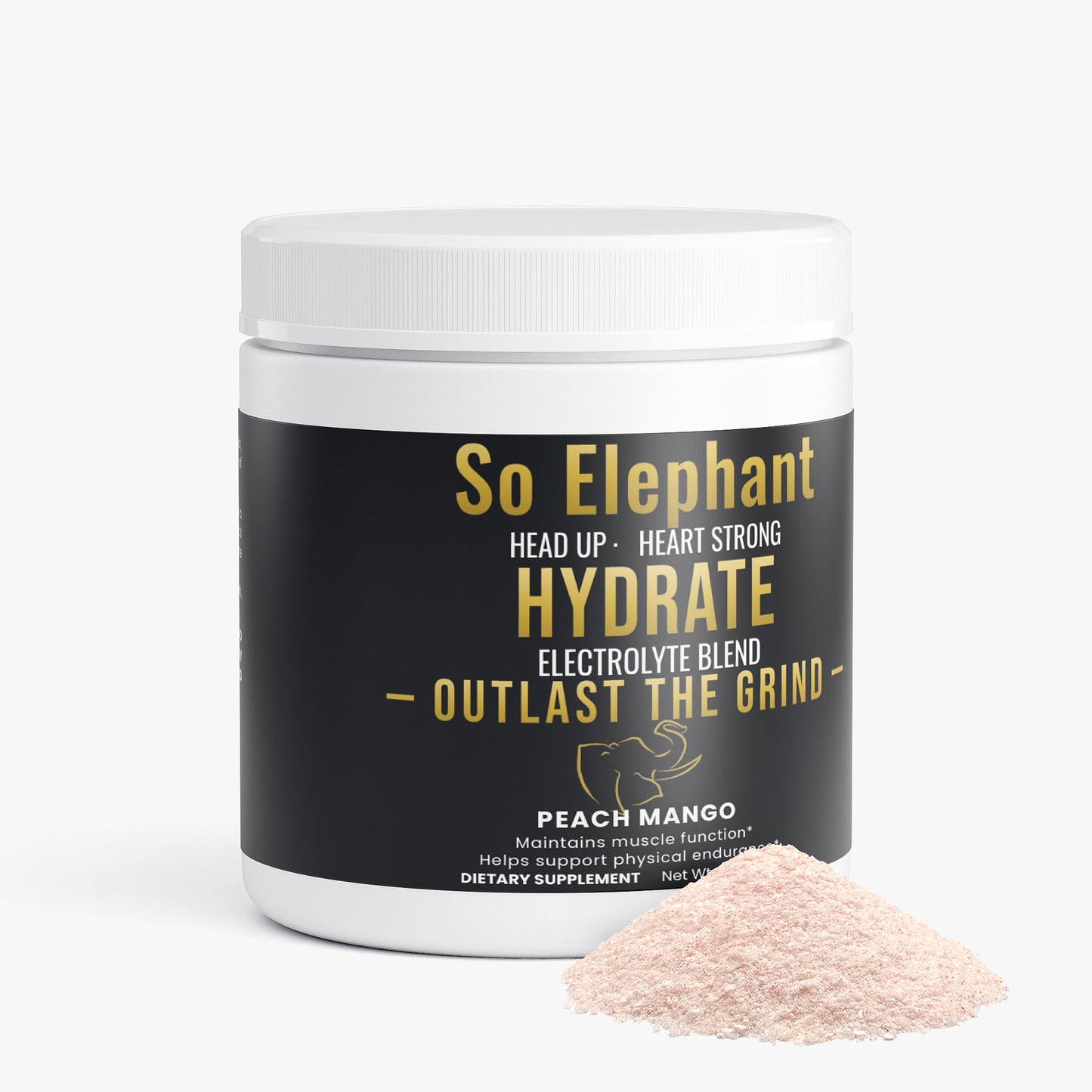 Hydrate Electrolytes — Peach Mango | Performance Series — So Elephant