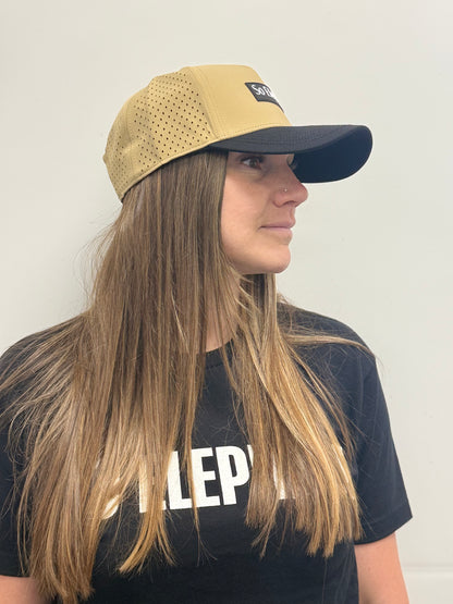 Legacy Mode Snapback Tan & Black SE Front
