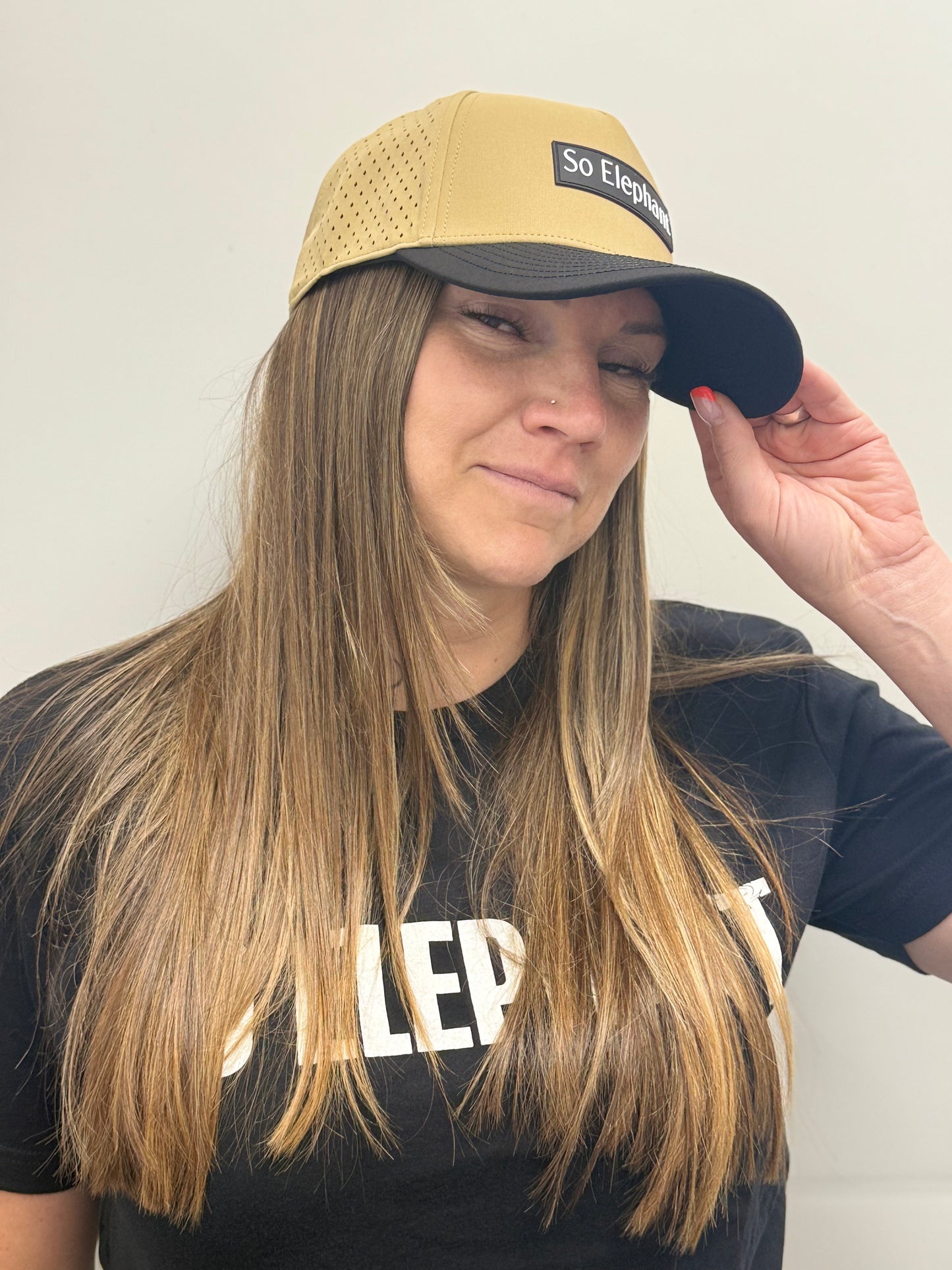 Legacy Mode Snapback Tan & Black SE Front