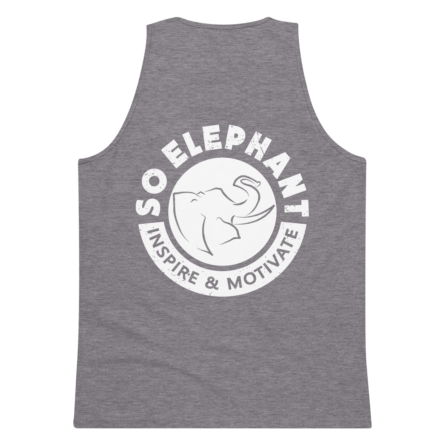 So Elephant Men’s 'Inspire & Motivate' premium tank top