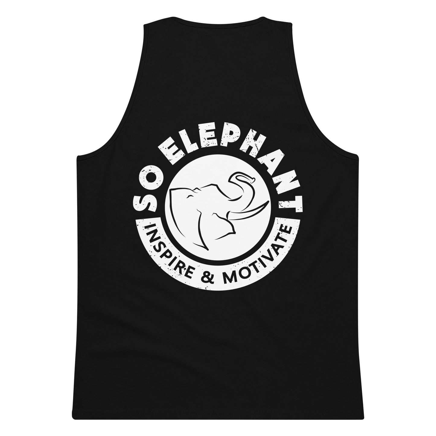 So Elephant Men’s 'Inspire & Motivate' premium tank top