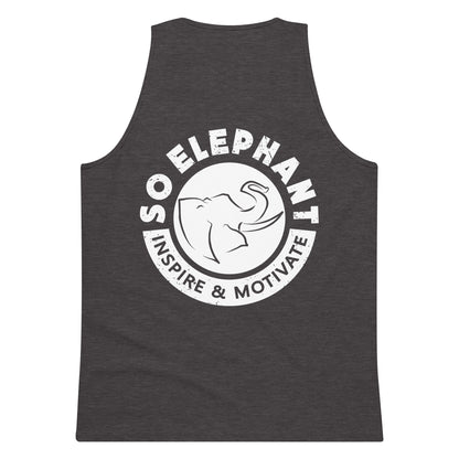 So Elephant Men’s 'Inspire & Motivate' premium tank top