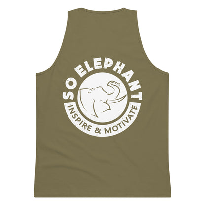 So Elephant Men’s 'Inspire & Motivate' premium tank top