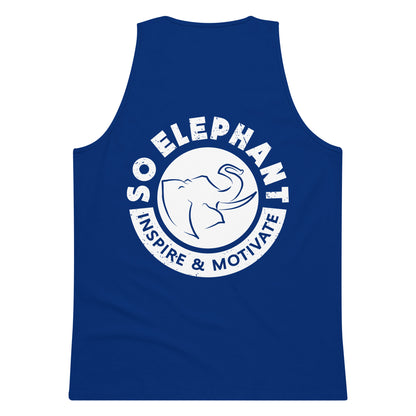 So Elephant Men’s 'Inspire & Motivate' premium tank top