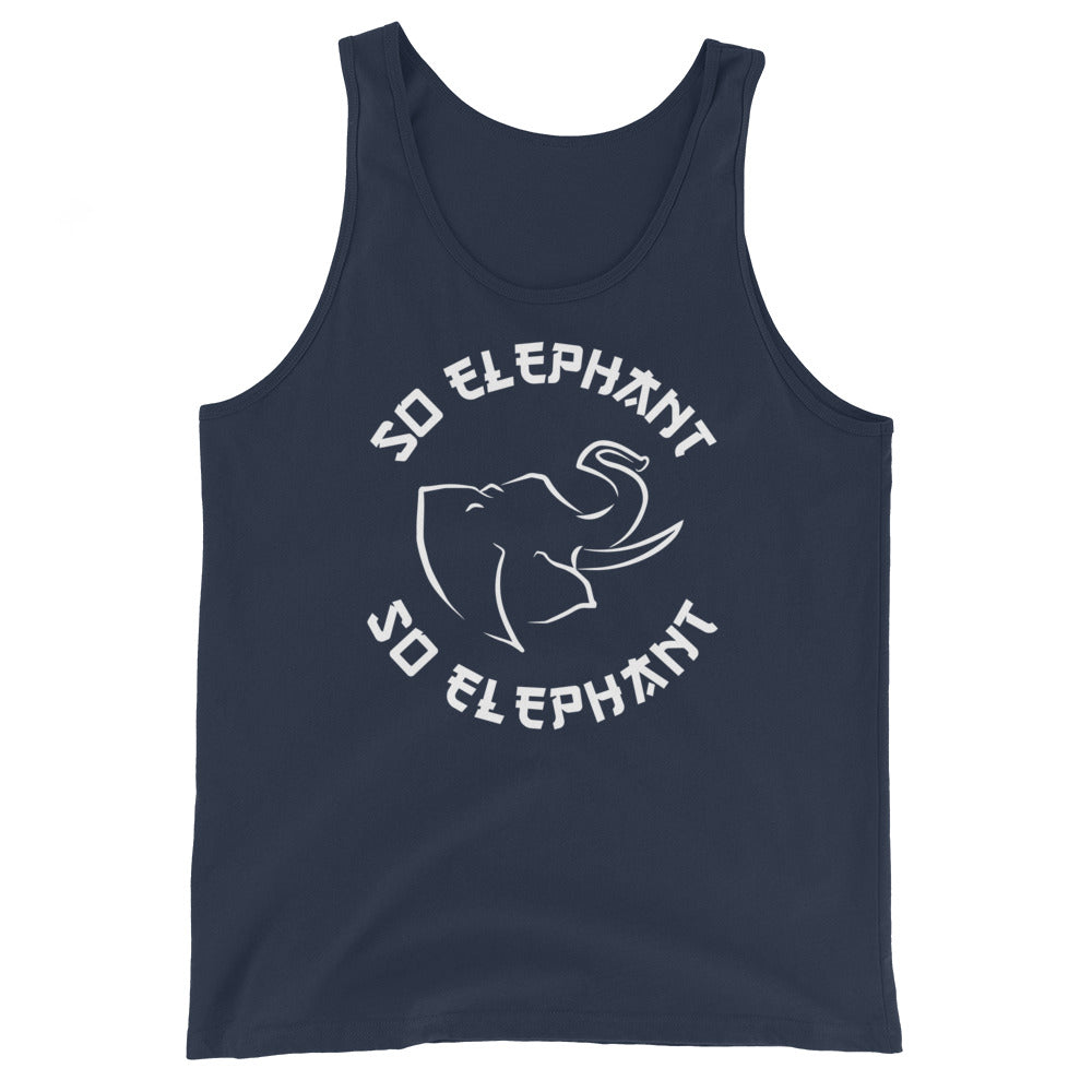 So Elephant Staple Tank — Built to Move (Navy/Black)