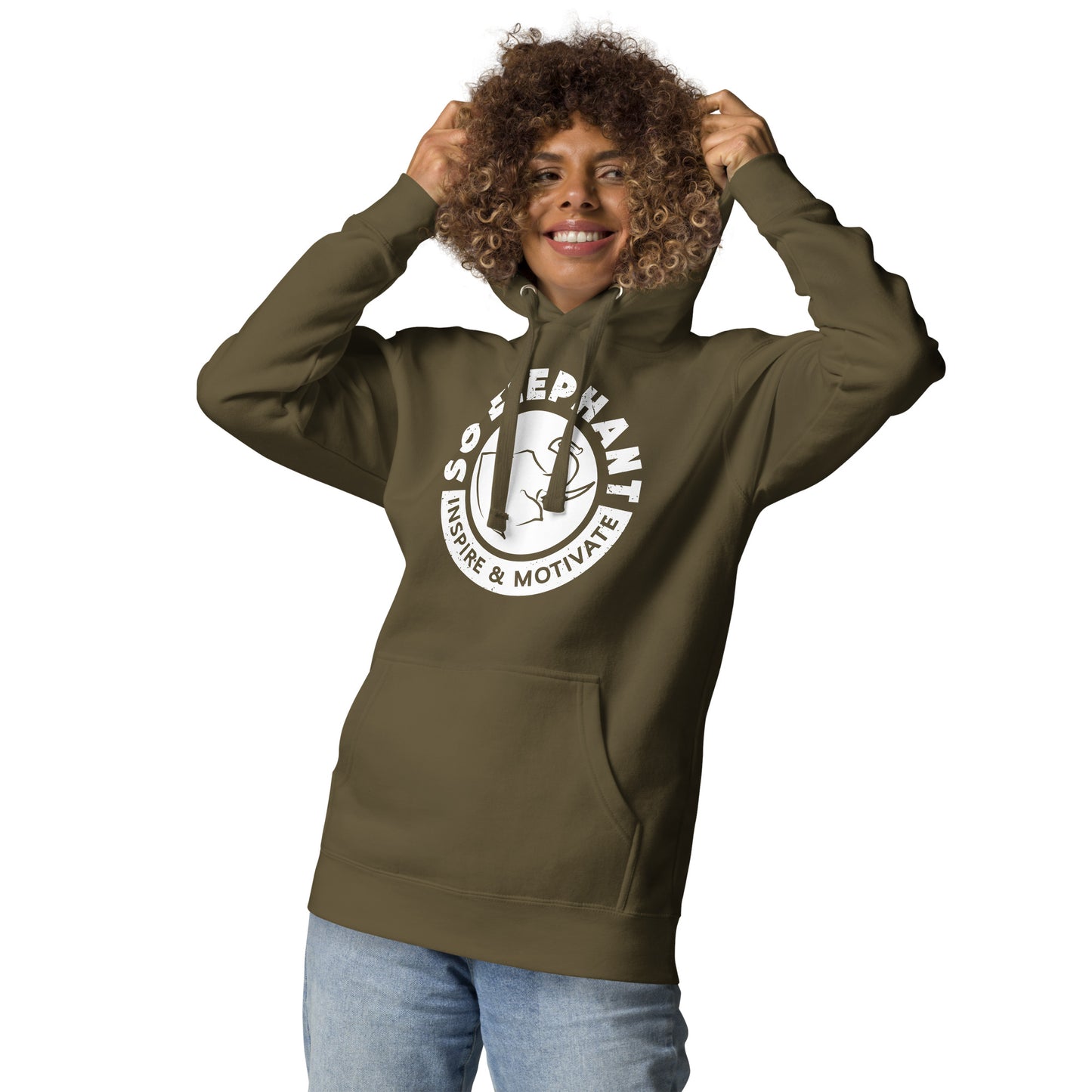 SO ELEPHANT WOMEN'S "INSPIRE & MOTIVATE" Hoodie