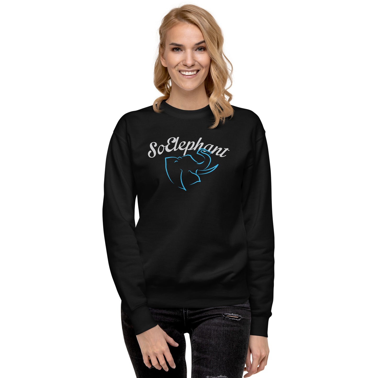 So Elephant Women's Premium Sweatshirt