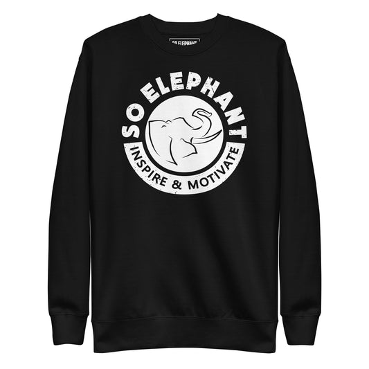 SO ELEPHANT MEN'S "INSPIRE & MOTIVATE" Premium Sweatshirt