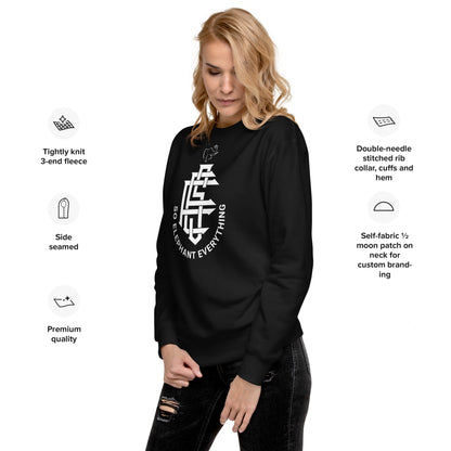 So Elephant Women's 'Everything' Premium Sweatshirt