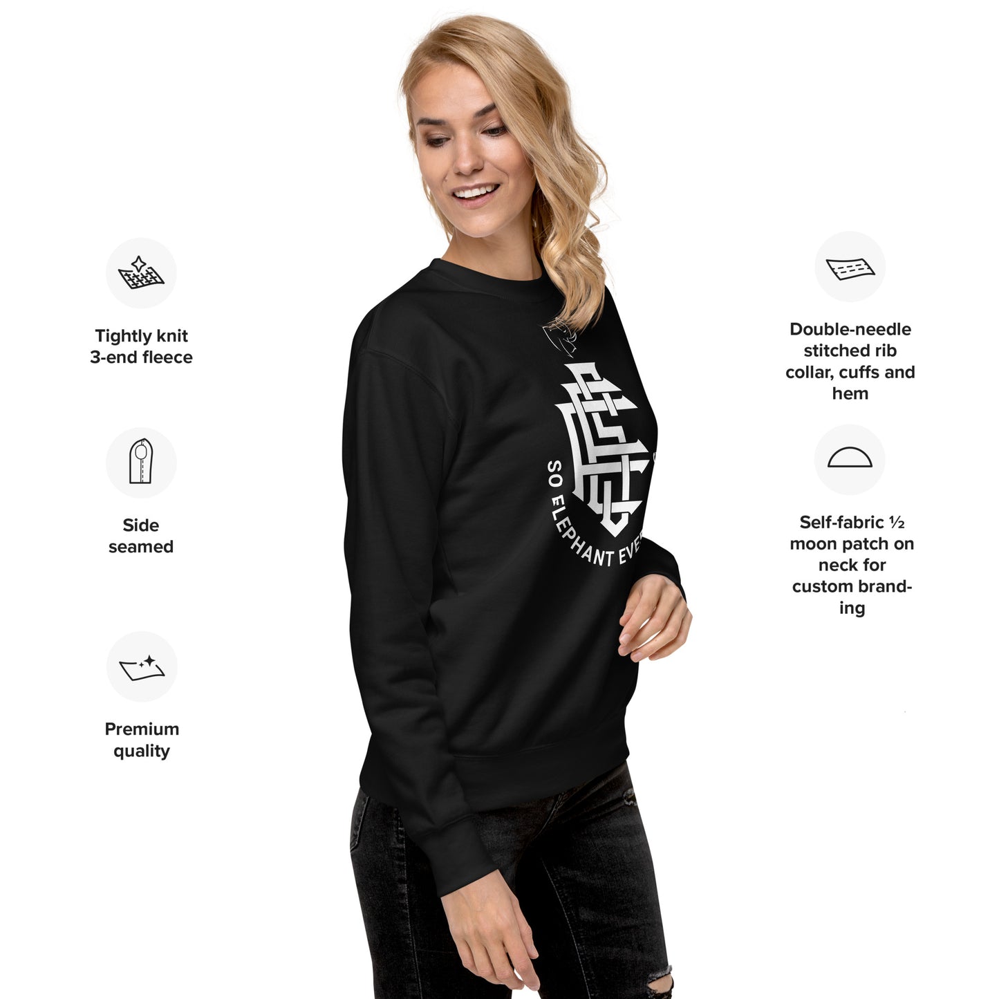 So Elephant Women's 'Everything' Premium Sweatshirt