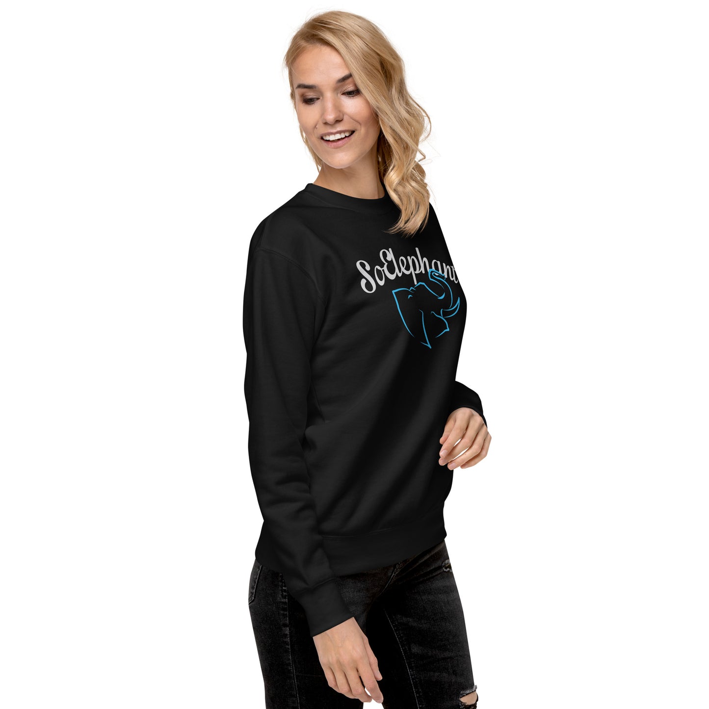 So Elephant Women's Premium Sweatshirt