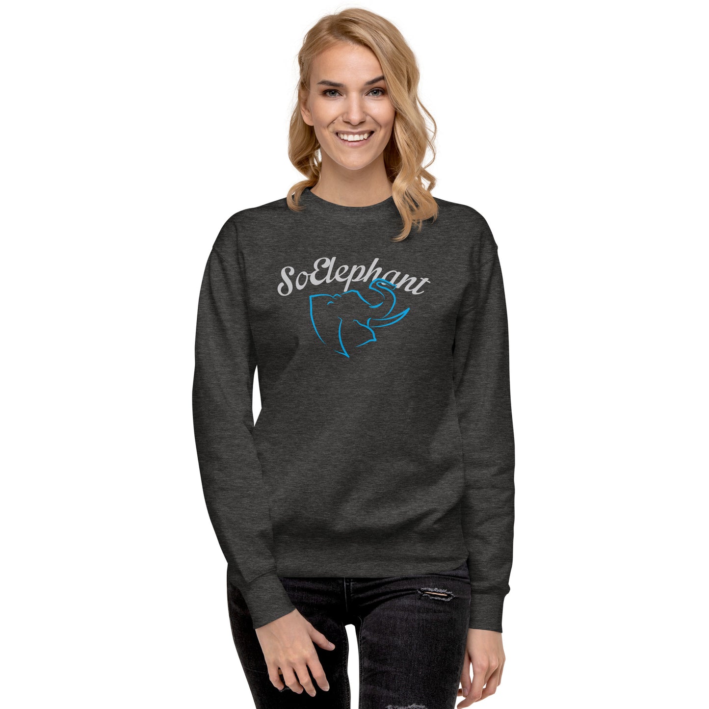 So Elephant Women's Premium Sweatshirt