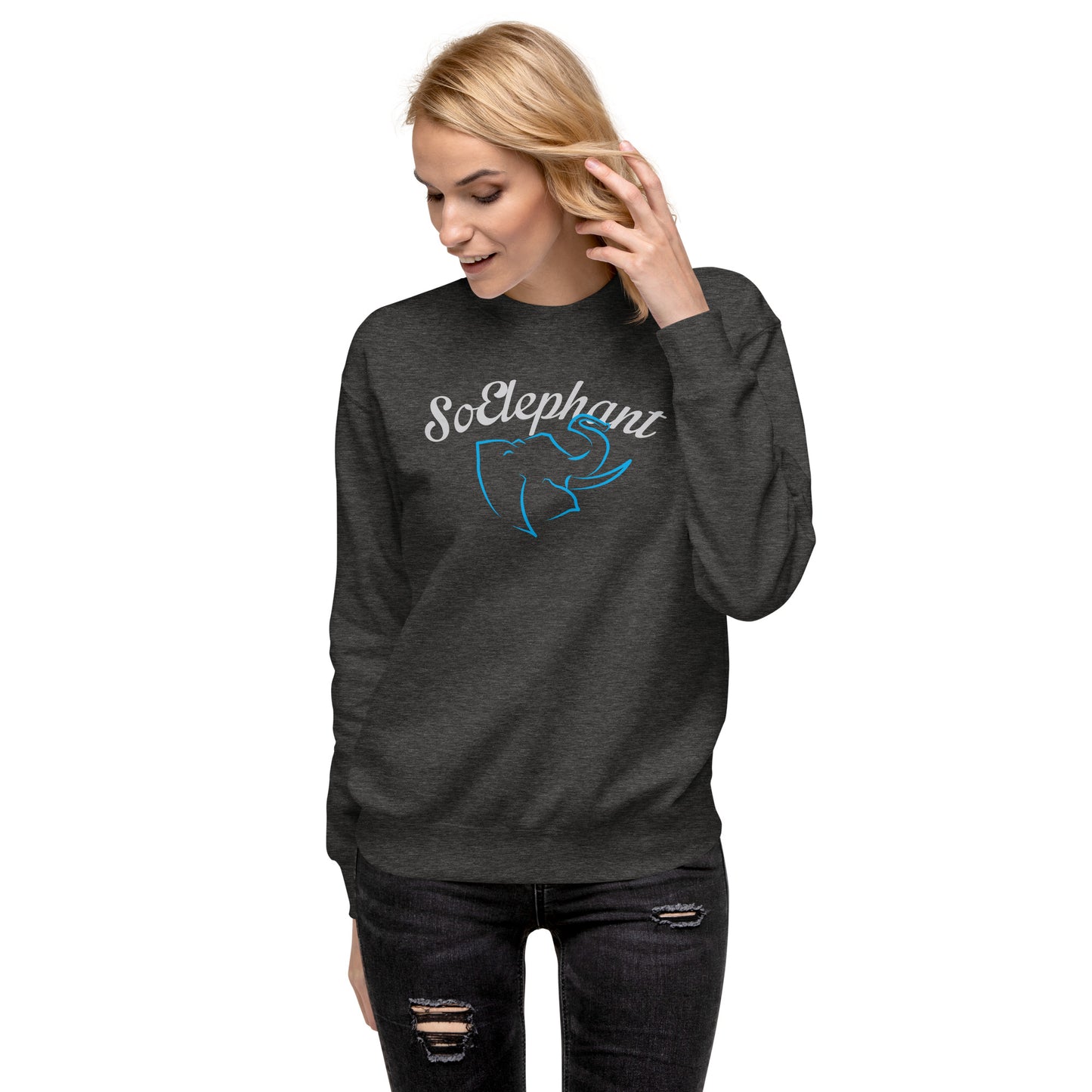 So Elephant Women's Premium Sweatshirt