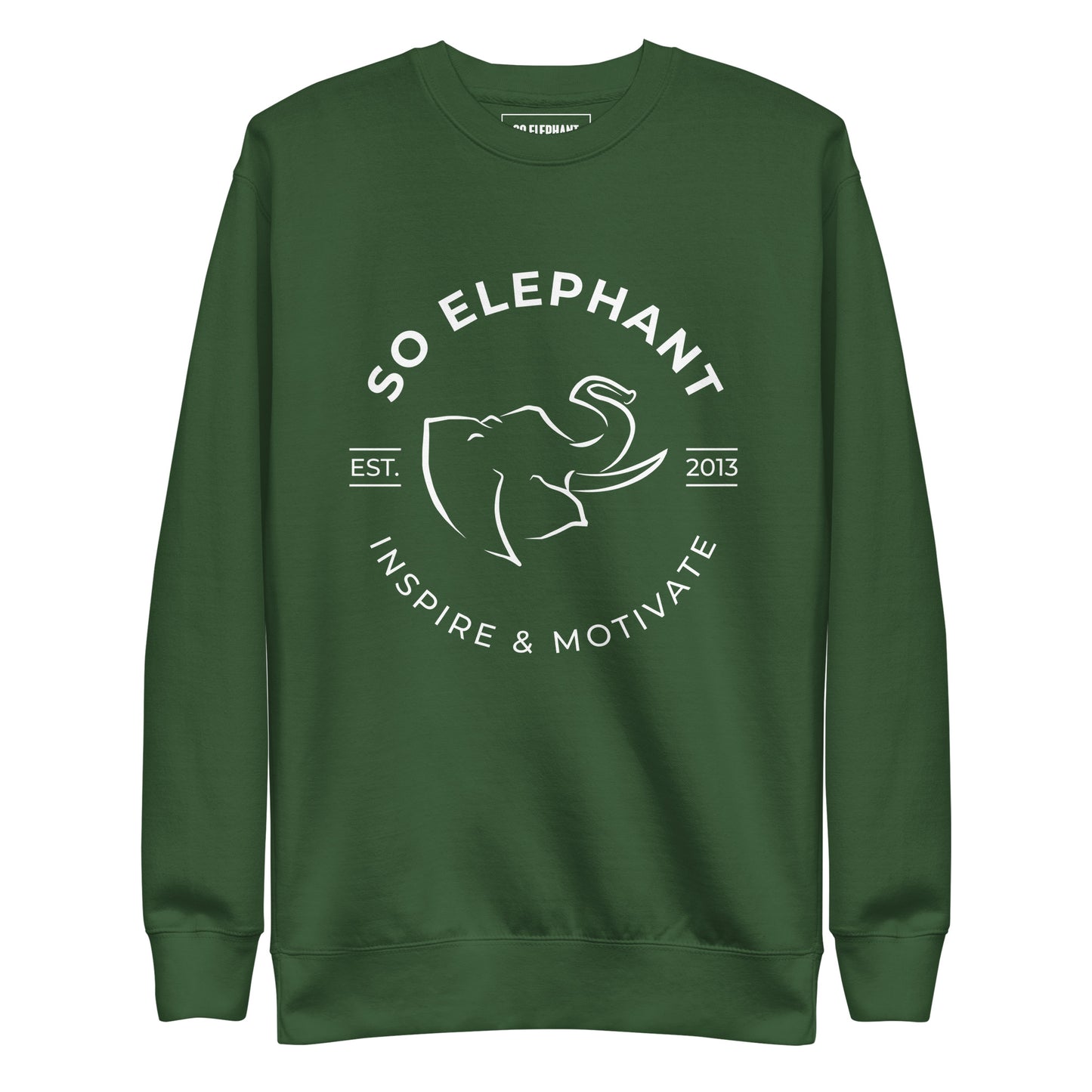 SO ELEPHANT MEN'S "INSPIRE & MOTIVATE 2 " Premium Sweatshirt