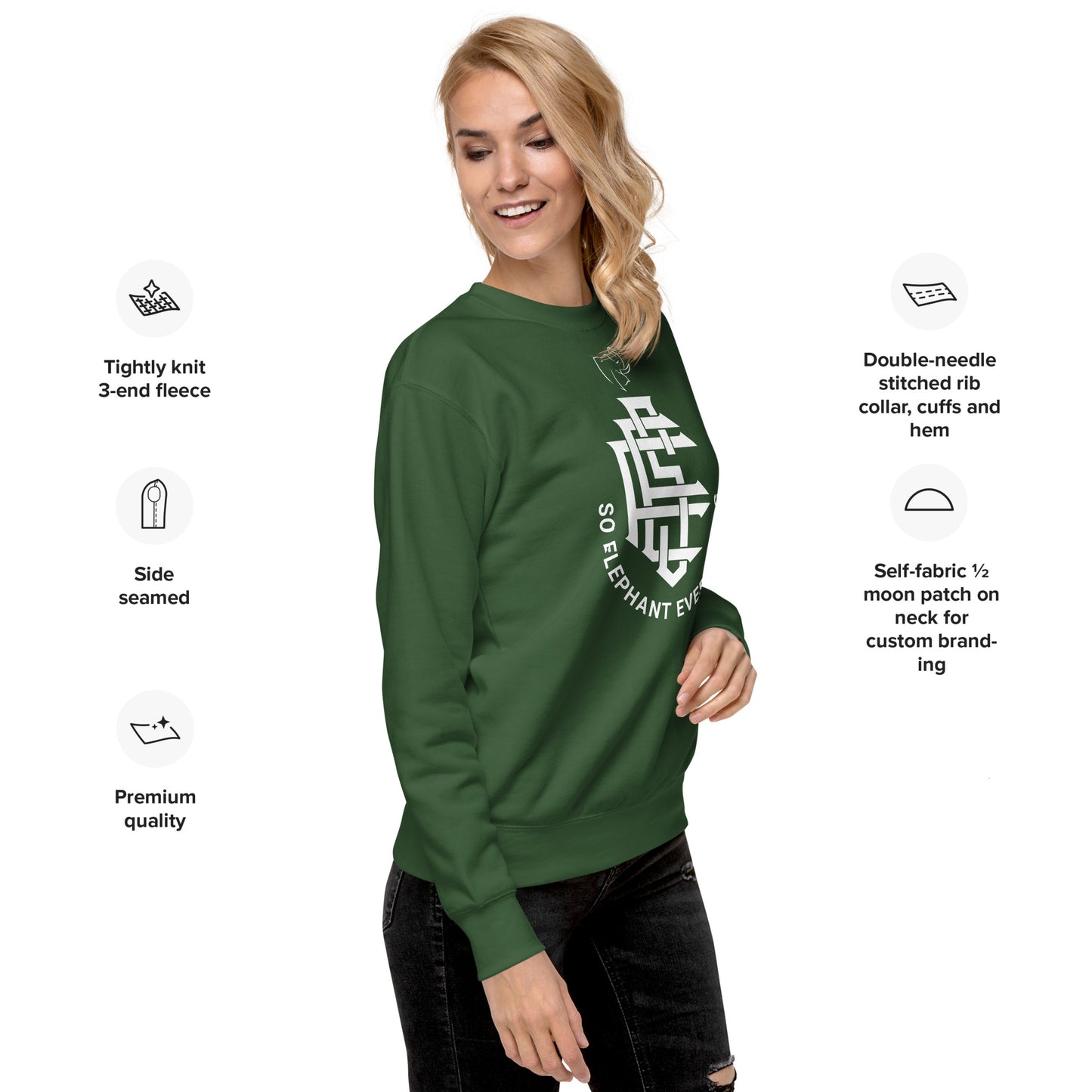 So Elephant Women's 'Everything' Premium Sweatshirt