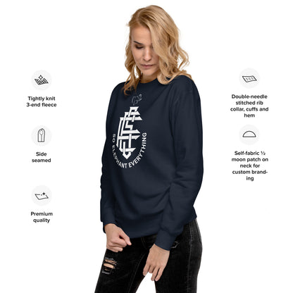 So Elephant Women's 'Everything' Premium Sweatshirt