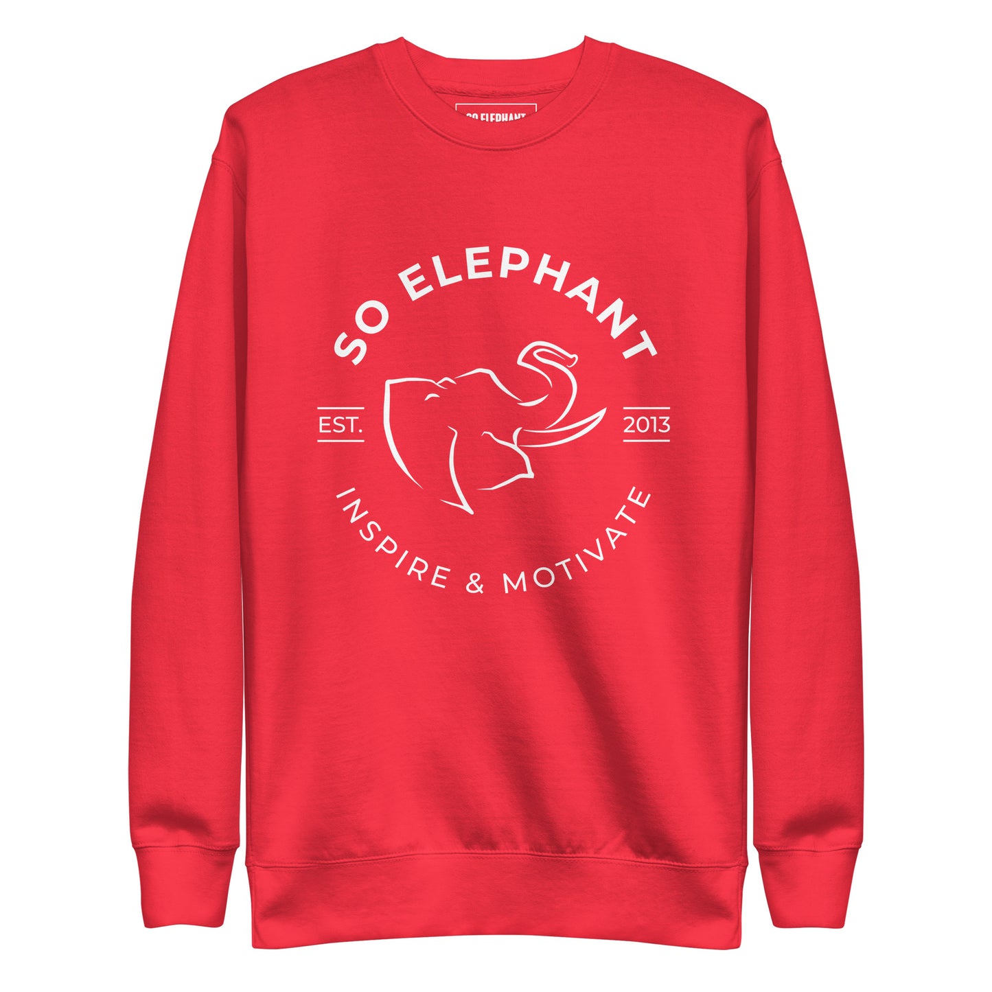 SO ELEPHANT MEN'S "INSPIRE & MOTIVATE 2 " Premium Sweatshirt