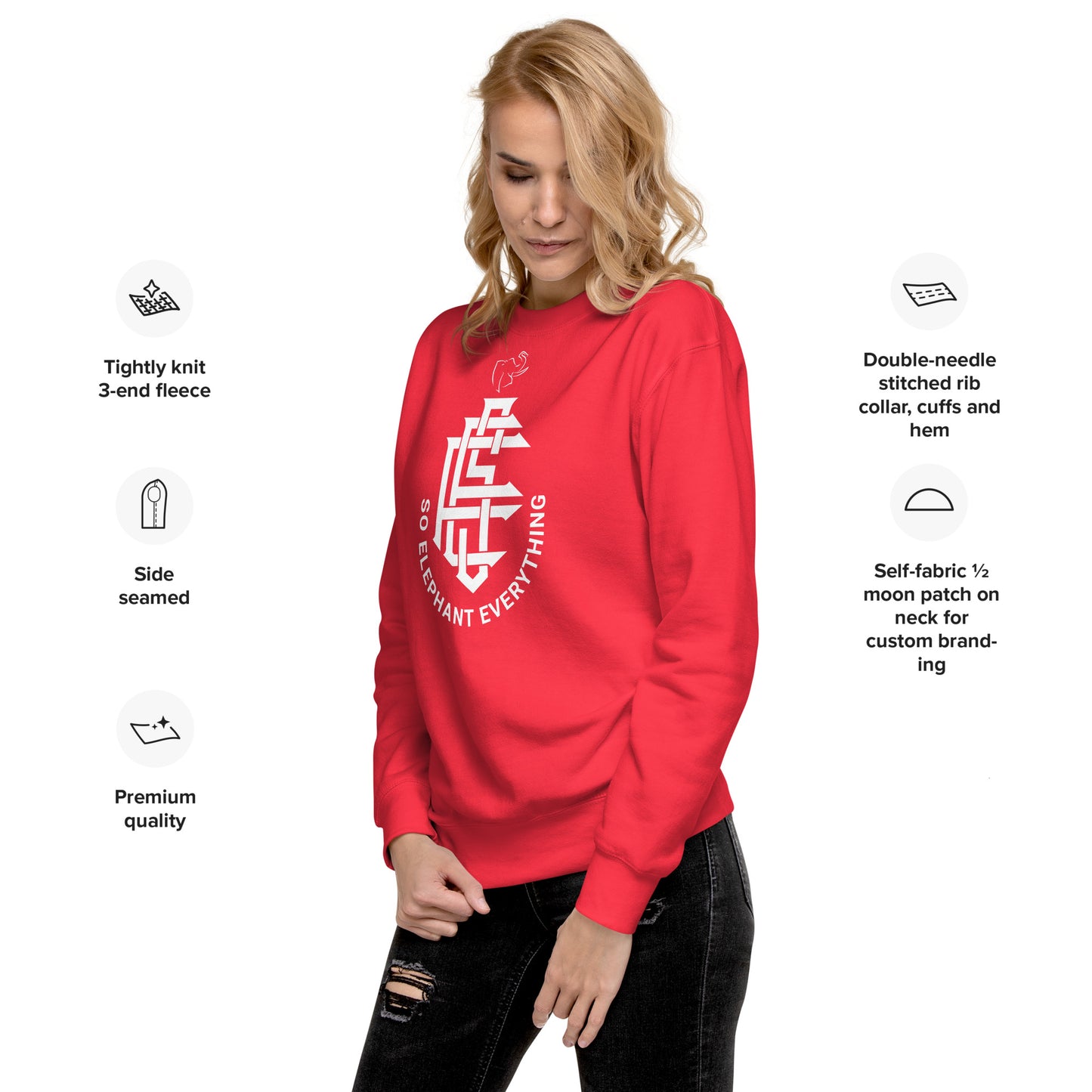 So Elephant Women's 'Everything' Premium Sweatshirt