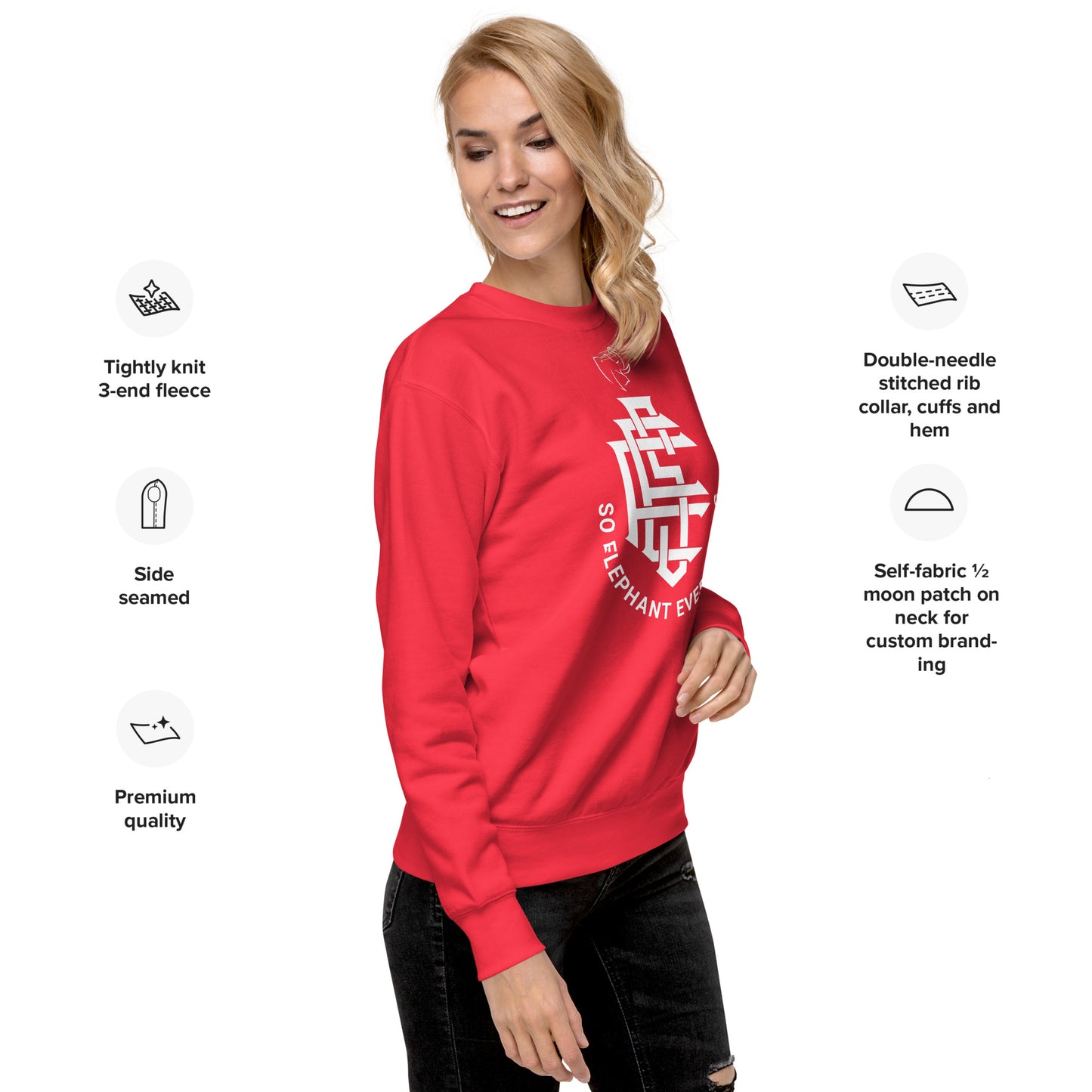 So Elephant Women's 'Everything' Premium Sweatshirt