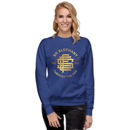 So Elephant Women's Through That Beautiful Fire Sweatshirt