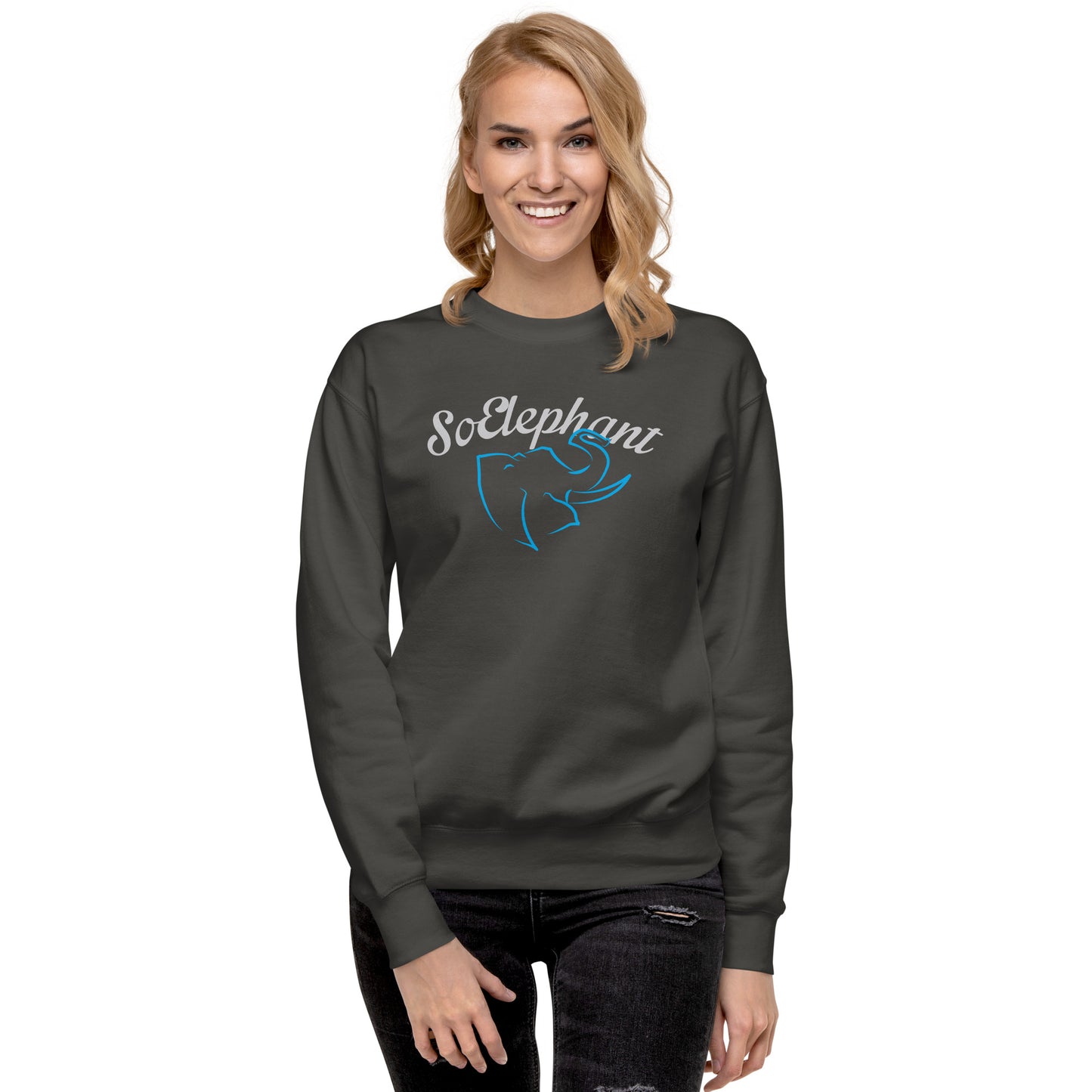 So Elephant Women's Premium Sweatshirt