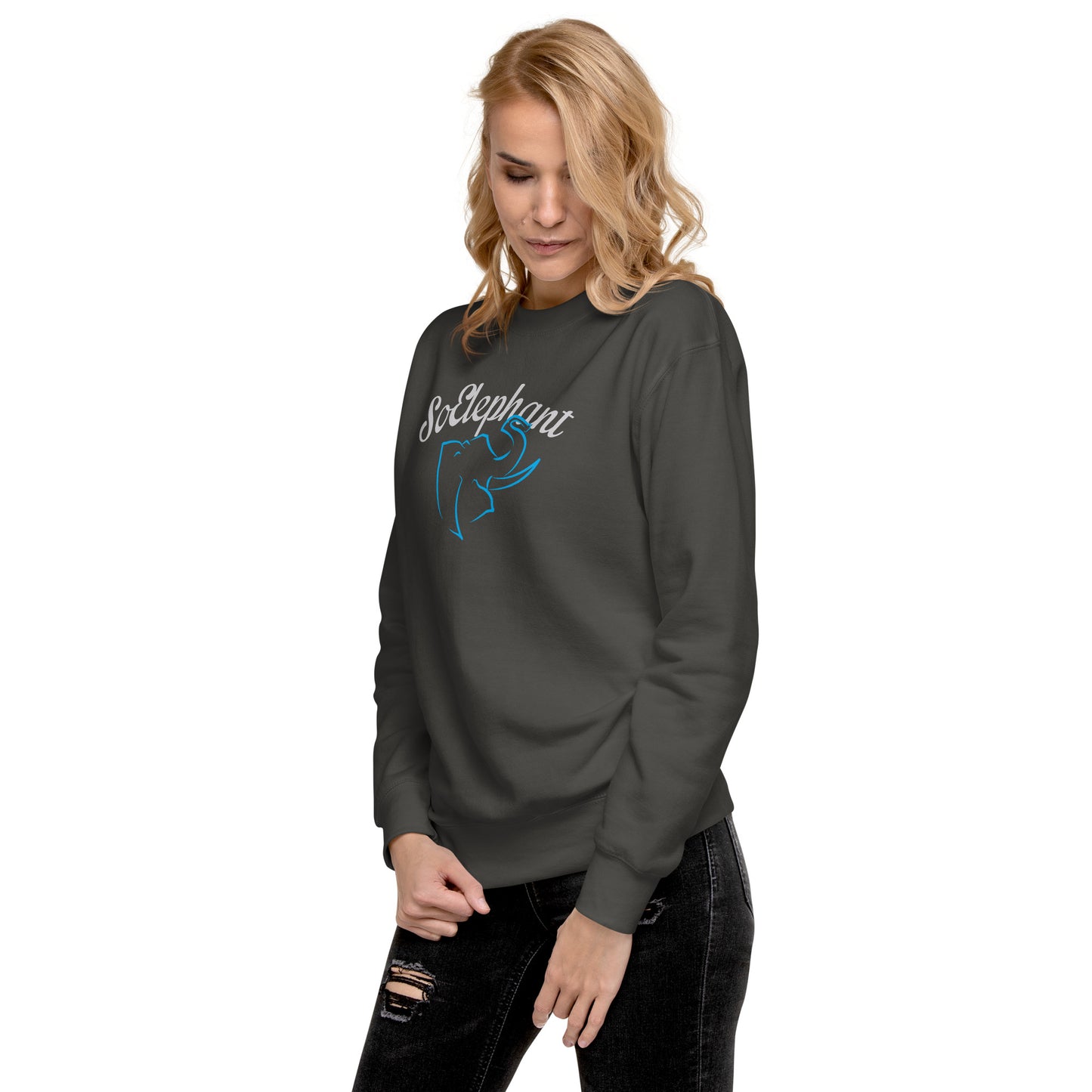 So Elephant Women's Premium Sweatshirt