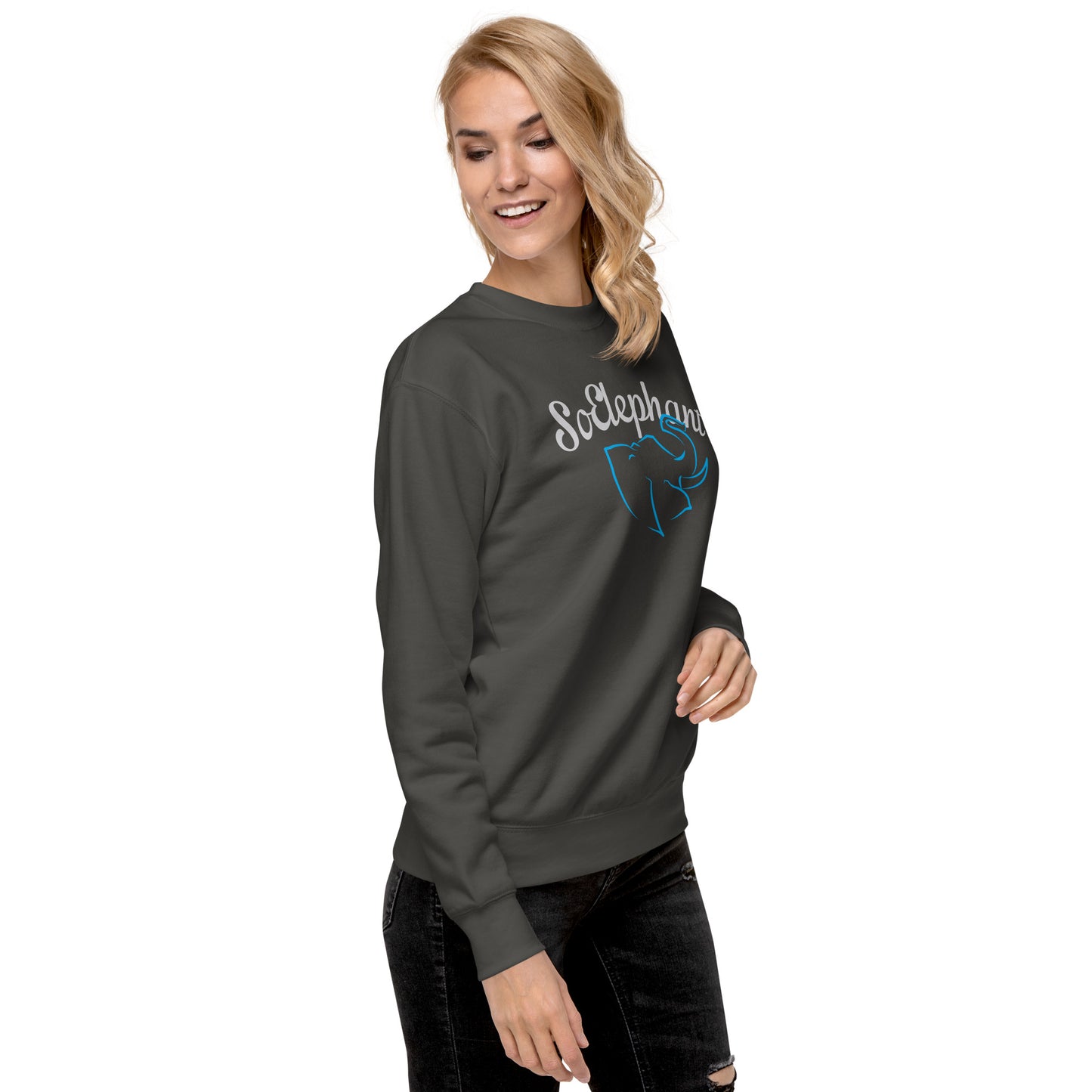 So Elephant Women's Premium Sweatshirt