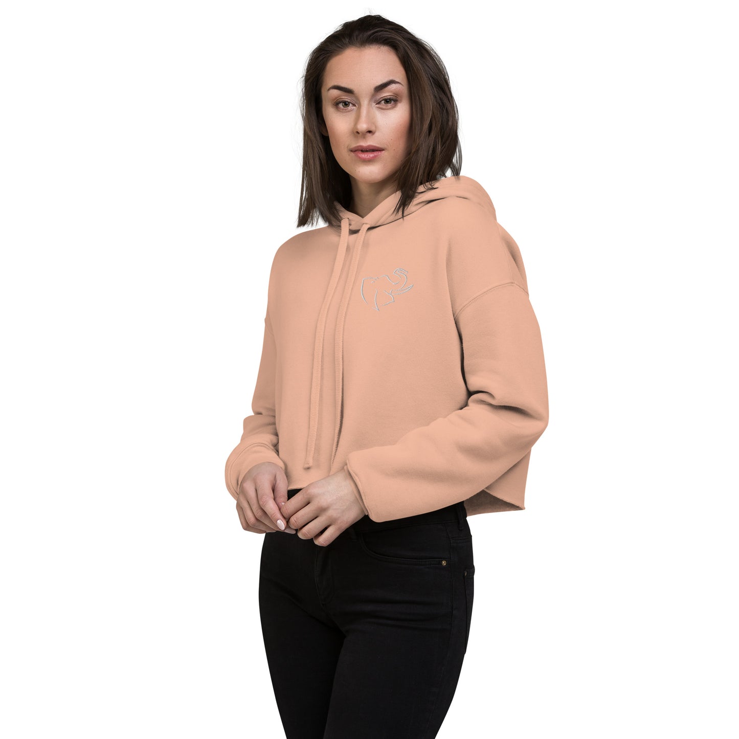 Women's Crop Hoodie