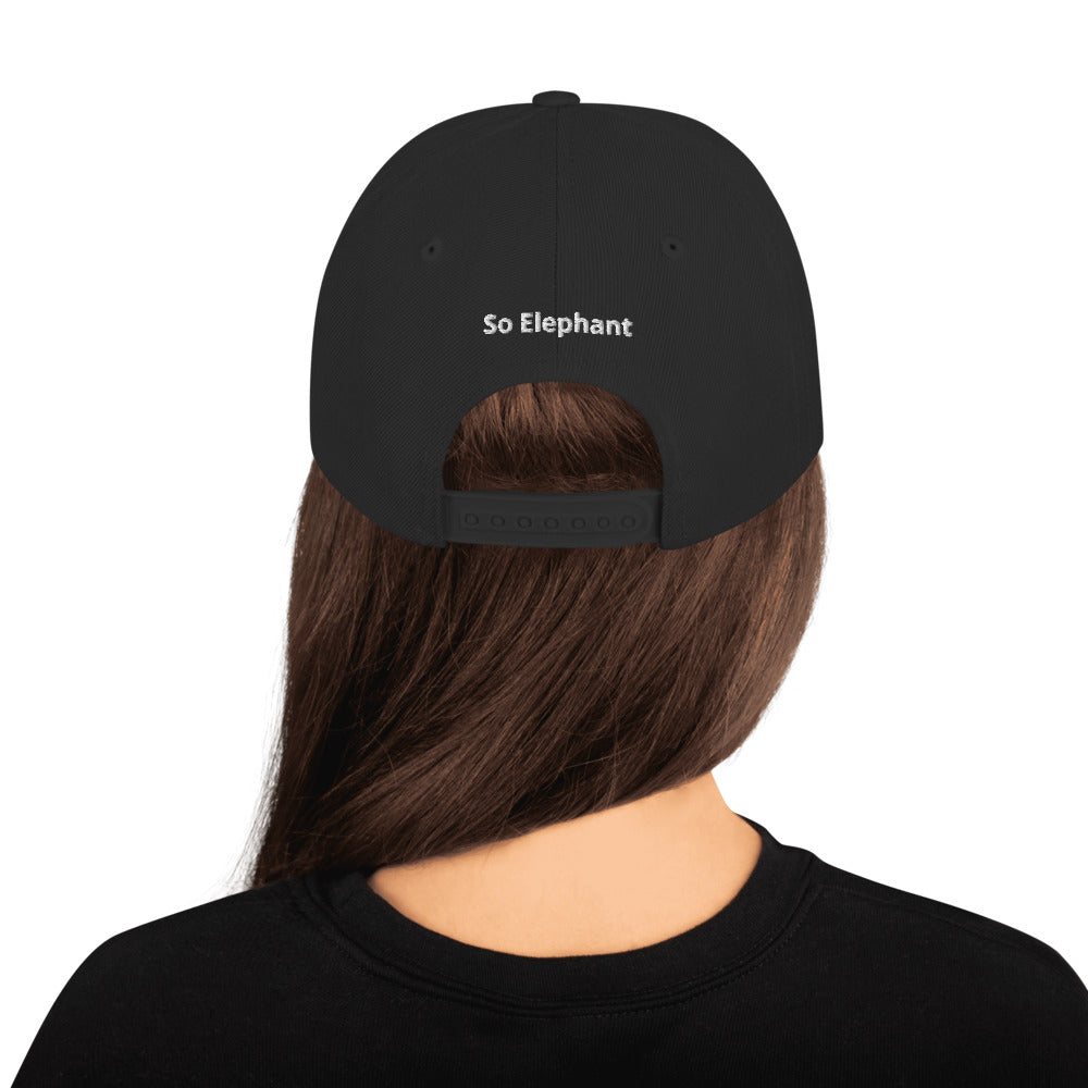 So Elephant Classic Snapback — Logo Cap