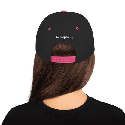 So Elephant Classic Snapback — Logo Cap