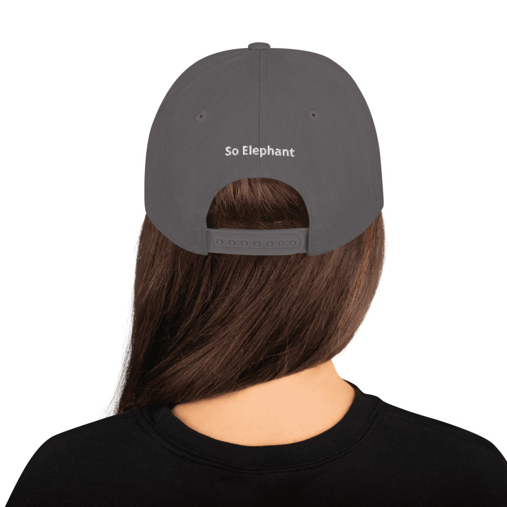 So Elephant Classic Snapback — Logo Cap